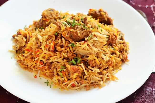 Hyderabadi Subz Chilman Dum Biryani