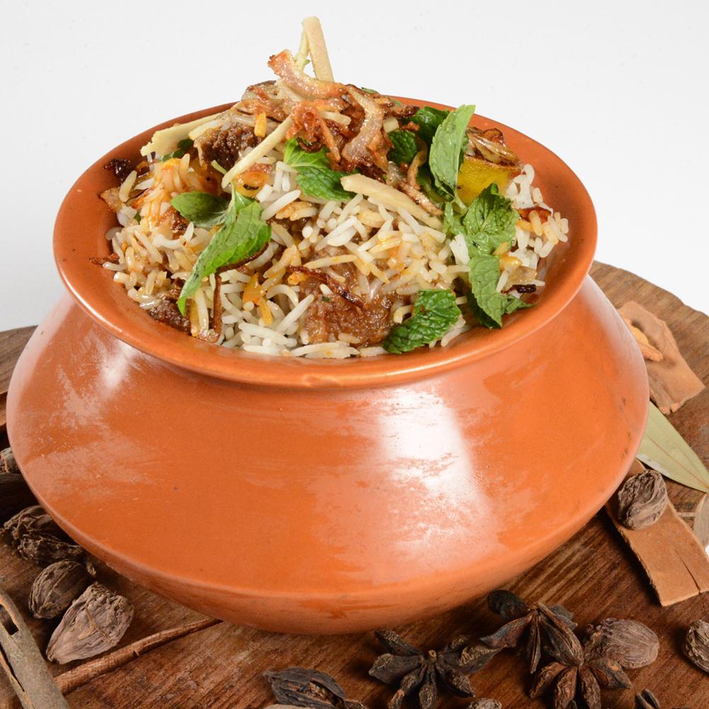 Hyderabadi Dum Murg Biryani